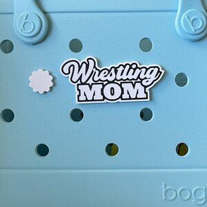 Screw Back Wrestler Mom Bogg Charm-Wrestling Mom Bogg Bit-Wrestler Bogg Charm